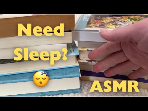 ASMR Cozy books for when you can’t sleep (whispered, page sounds, tapping)