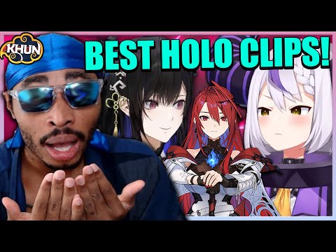 KhunHoloComp: Beyond the Veil! | Hololive Reaction Compilation