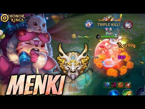 Honor of Kings Menki Jungle Full Gameplay Rank Grandmaster