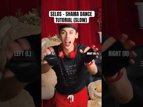 SHAIRA - SELOS DANCE TUTORIAL (SLOW) #shorts #dancetutorial