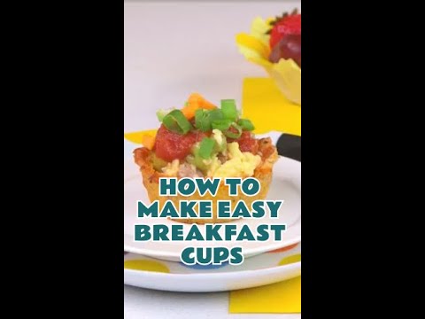 Tasty breakfast cups in minutes!