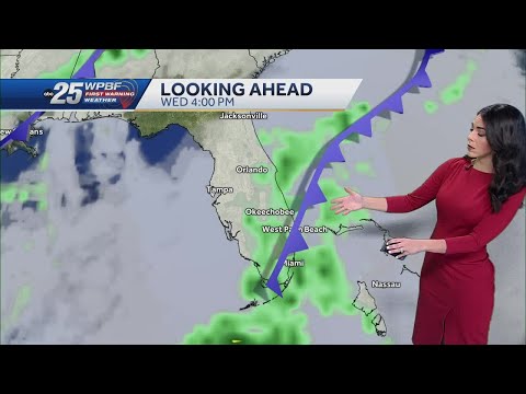 Warmer and cloudy conditions on Christmas Day