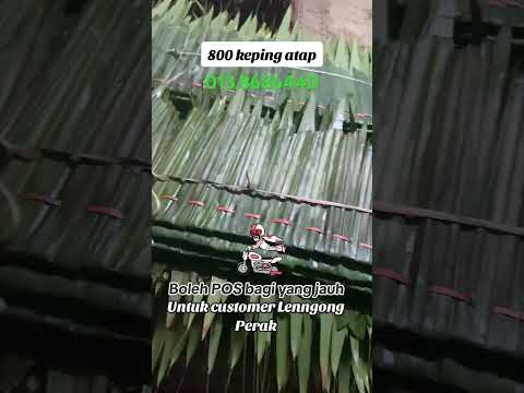 Attap Nipah Roof Traditional - Atap Tradisional