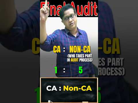 CA and Non-CA | Siddharth Agarwal Audit