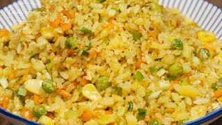 【Golden Egg Fried Rice】The color is golden. Don’t you try this kind of golden fried rice