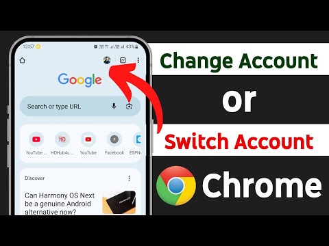 Chrome Account Switch Kaise Kare | How to Change Account in Chrome