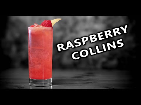 How Tom Make The Perfect Raspberry Collins Cocktail | Booze On The Rocks