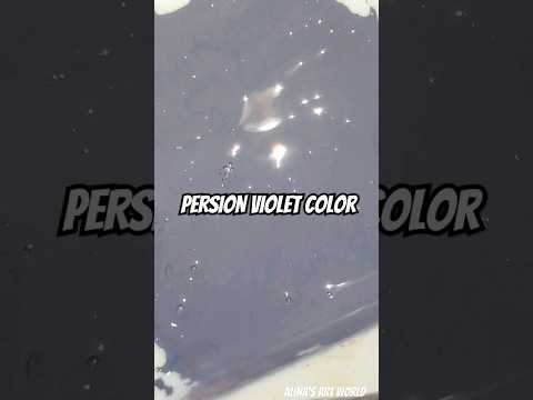 How to make Persion Violet Color |Persion Violet Color kese banta hai|Color mixing #shorts #ytshorts