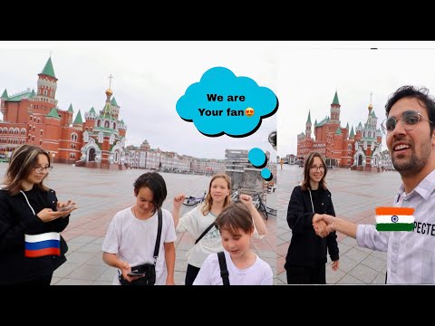 Russian Ladki बोली तुम सुंदर हो😍 Indian In Russian Life #dailyvlog