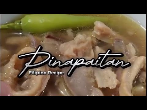 Pinapaitang Baka (Filipino Food Recipe) #foodie #pinapaitan