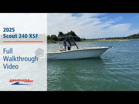 2025 Scout 240 XSF | Available at MarineMax Wrightsville Beach