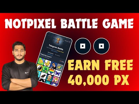 NotPixel Telegram Airdrop Battle Game || Earn Free Unlimited Px Token In Not Pixel Airdrop