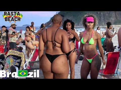 Rasta Beach Rio de Janeiro Brazil  A MUST SEE 🇧🇷 2024 ￼