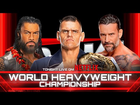 WWE 2K24 | Gunther VS Roman Reigns VS CM Punk - World Heavyweight Championship | Royal Rumble