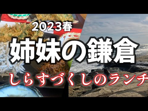 【鎌倉vlog】江ノ電乗って、しらすづくしのランチと海が見える絶景Café #腰越 #七里ヶ浜   #稲村ケ崎  #江の島 島   #江ノ電   #女子旅 旅