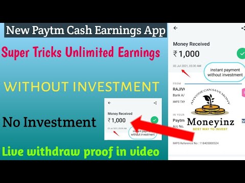 New app launched super tricks unlimited earnings payment instant