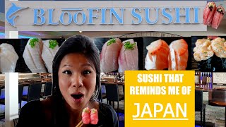 Bloofin Sushi Restaurant with Fish straight from Toyosu Market 🍣 | BEST sushi in Spring TX