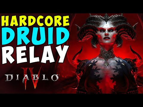 Survive or Get Left Behind - Hardcore Druid Relay | Diablo 4 Act 1 Hardest Difficulty 4 Player COOP