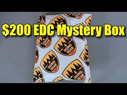 I Bought $200 EDC Mystery Box - Going Gear EDC Club Premium