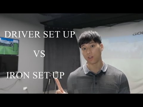 DRIVER vs IRON Set Up Position