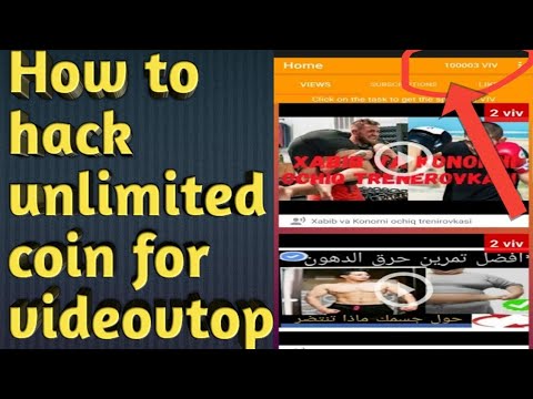 #videovtop#youtubesubscribeHow to hack videovtop unlimited coin