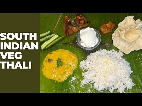 South India Veg Thali Recipe/Veg Platter Recipe/Banana leaf Veg Thali recipe