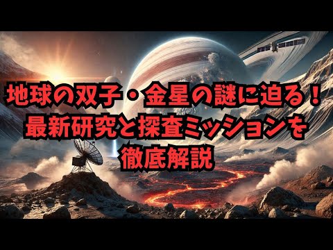 【宇宙の雑学】地球の双子・金星の謎に迫る！最新研究と探査ミッションを徹底解説！ #惑星探査 #宇宙科学 #太陽系