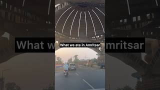 What we are in Amritsar | Best food places in Amritsar | #amritsar #food #shorts