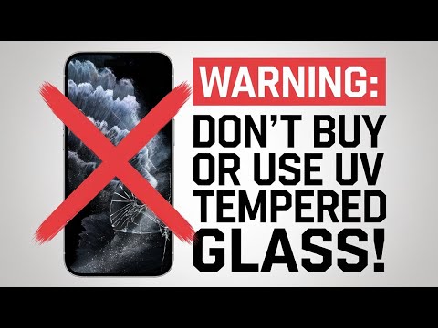 Don't Buy Or Use UV Tempered Glass! WARNING❗