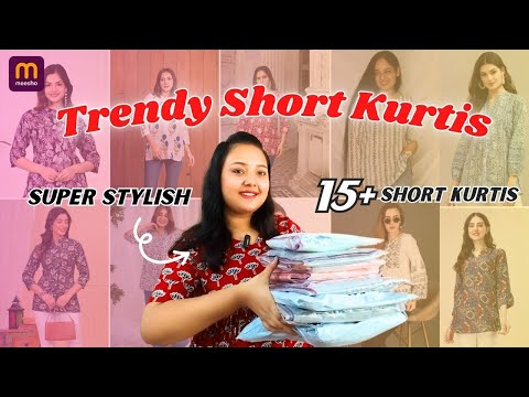 Meesho Huge Short Kurti Haul Under Rs.250✅Meesho Tops/Short Kurti For Daily Wear😀Sneha Reviews