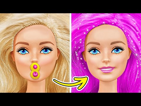 WE ADOPTED A BARBIE ✨ Extreme Barbie Makeover 💝 Beauty Hacks for Dolls by Imagine PlayWorld