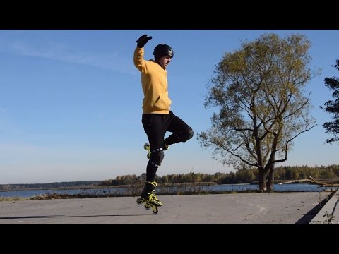 ONE WHEEL BALANCING - Learning Freestyle Skating