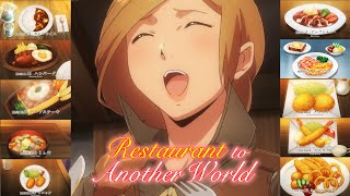 EVERY FOOD from Isekai Shokudou (Restaurant to Another World)