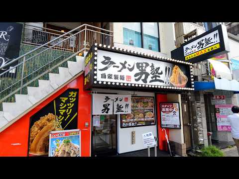 Addictive Jiro Ramen! It’s Huge and Delicious! Over 1 kg! Popular Ramen Shop in Osaka!