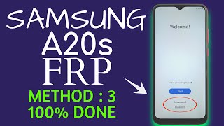 2022 UPDATE: Samsung A20s FRP Bypass Android 11 Without PC | No Knox | No Alliance | All Binary Work