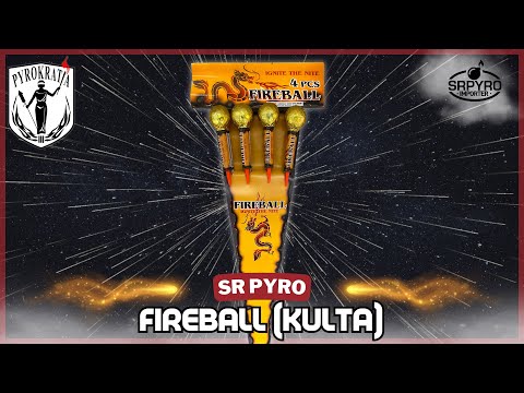 Fireball (kulta / titanium salute) - SR Pyro (2024)