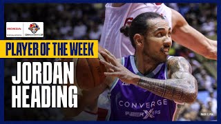 JORDAN HEADING | PLAYER OF THE WEEK | PBA SEASON 49 COMMISSIONER'S CUP | HIGHLIGHTS