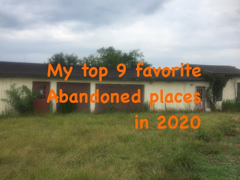 My top 9 favorite Abandoned places in 2020