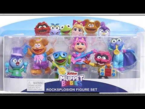 Muppet babies rocksplosion figure set