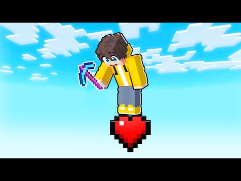 Minecraft但是！一格愛心生存！？只有一滴血我要怎麼活下去😭