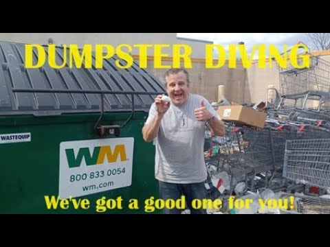 THIS IS WHAT DUMPSTER DIVING IS ALL ABOUT and IT'S A GOOD ONE!