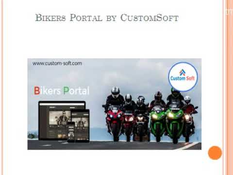 Bikers Portal by CustomSoft