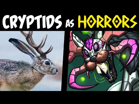 Cryptids in The Realm of Hopeful Horrors (Open Source Lore & Speedpaint)