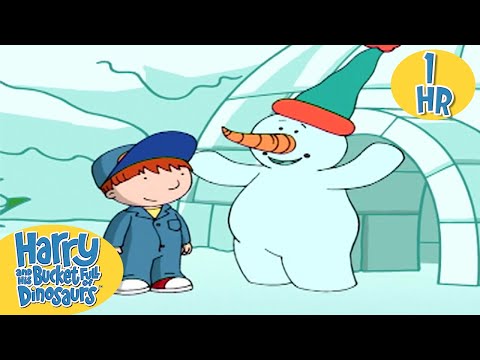 Snowman Fun | Celebrate the Holiday Season | Harry and His Bucket Full of Dinosaurs