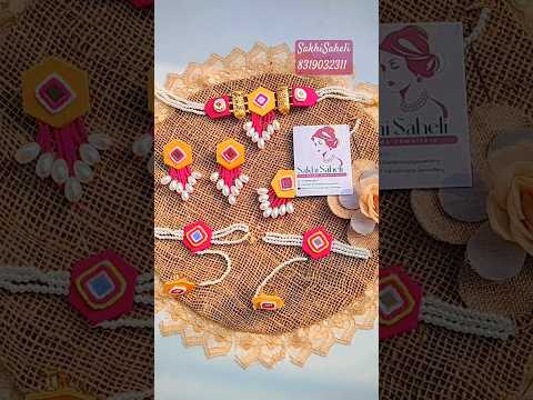 Haldi jewellery #shorts#shortvideo #haldiceremony #bridetobe #fashion #viral #sakhisaheli