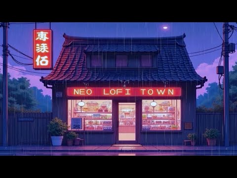 Tokyo Rainy Night Ambience 🌧️ – Lofi Chillhop Radio | Chill Mix for Relaxing and Studying ✨🎶