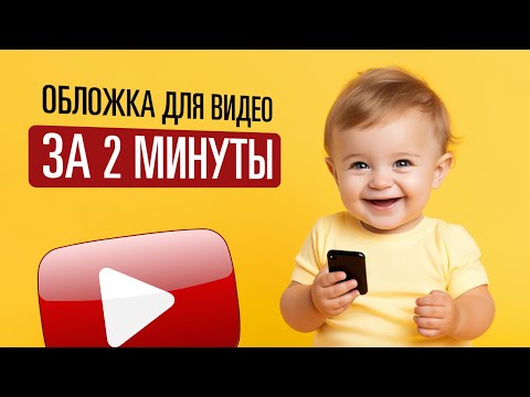 Создание обложки для видео в Youtube