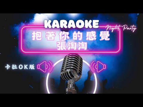 抱著你的感覺 - 張淘淘 KTV伴奏版 (Karaoke Version)