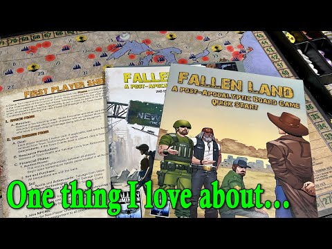 One thing I love about...Fallen Land 2nd edition