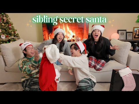 SECRET SANTA CHALLENGE WITH MY SIBLINGS *Vlogmas*